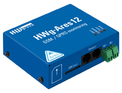 Industrial GSM measurement and remote monitoring for 14 sensors Ares 12 HW group
